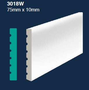 Decor Skirting Cleat 3018W