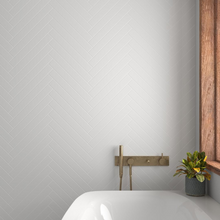 Load image into Gallery viewer, Evolution Blanco Mate Metro Decor Tile