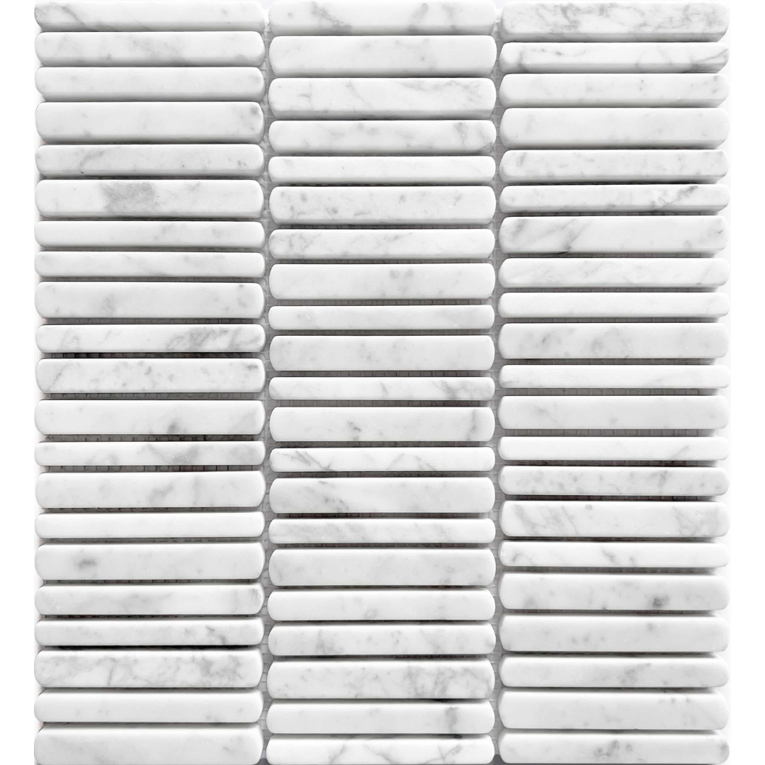 6400 Sticky Fingers Carrara Mosaic Decor Tiles