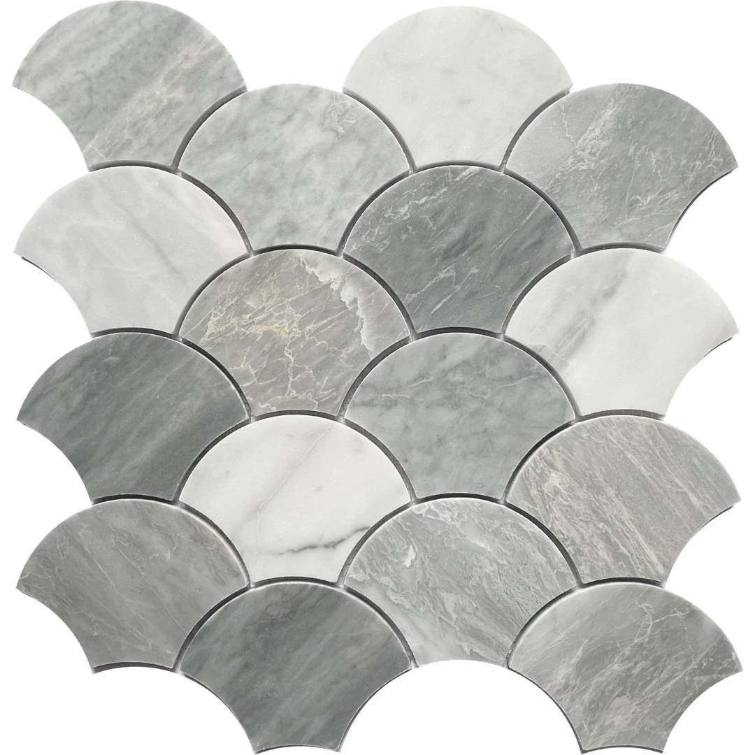6491 Clam Tuscany Mosaic Decor Tiles