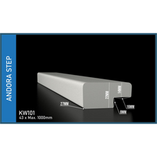 Load image into Gallery viewer, Kwela Stepedge Andora Steptile 43mm x 1000mm KW101