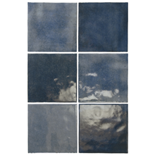 Load image into Gallery viewer, Artisan Cuadrado Colonial Blue Decor Tile