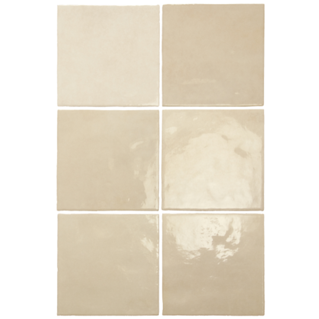 Artisan Cuadrado Ochre Decor Tile