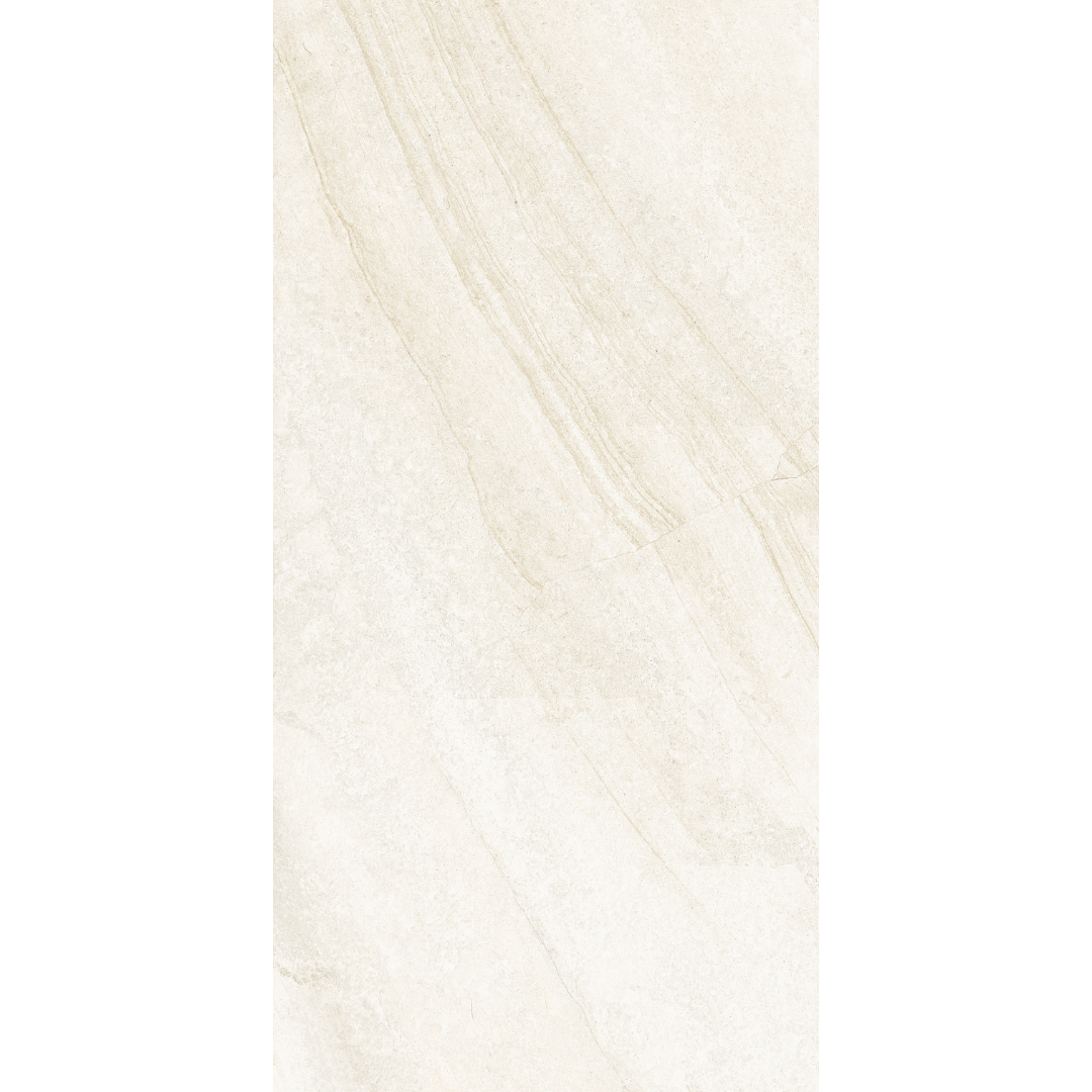 Blended White Porcelain Decor Large Format Tile A/Slip