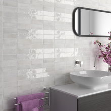 Load image into Gallery viewer, Coco White Matt Decor Tile
