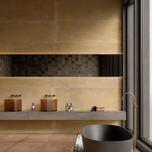 Load image into Gallery viewer, Element Gold Large Format Decor Tile