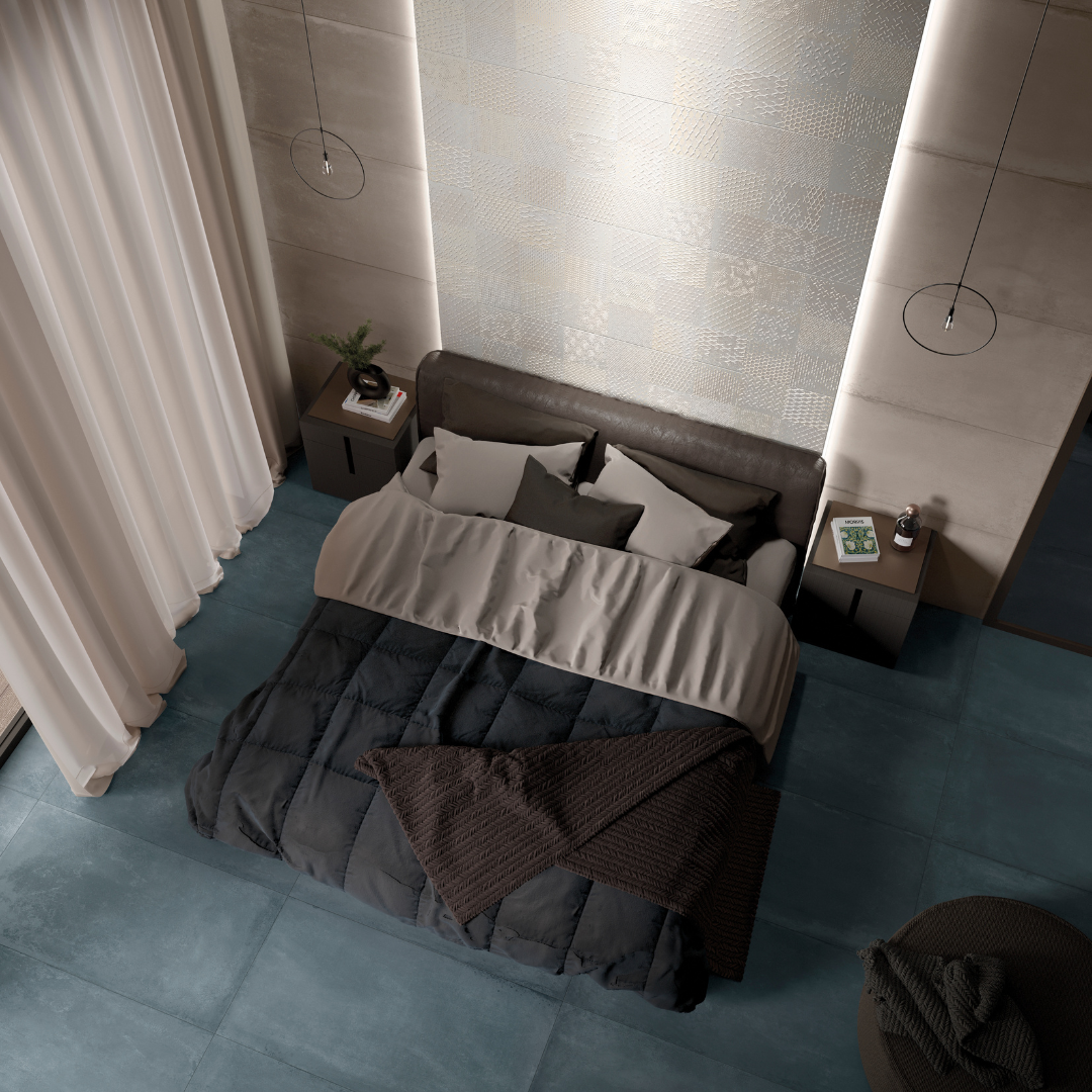 Element Midnight Large Format Decor Tile