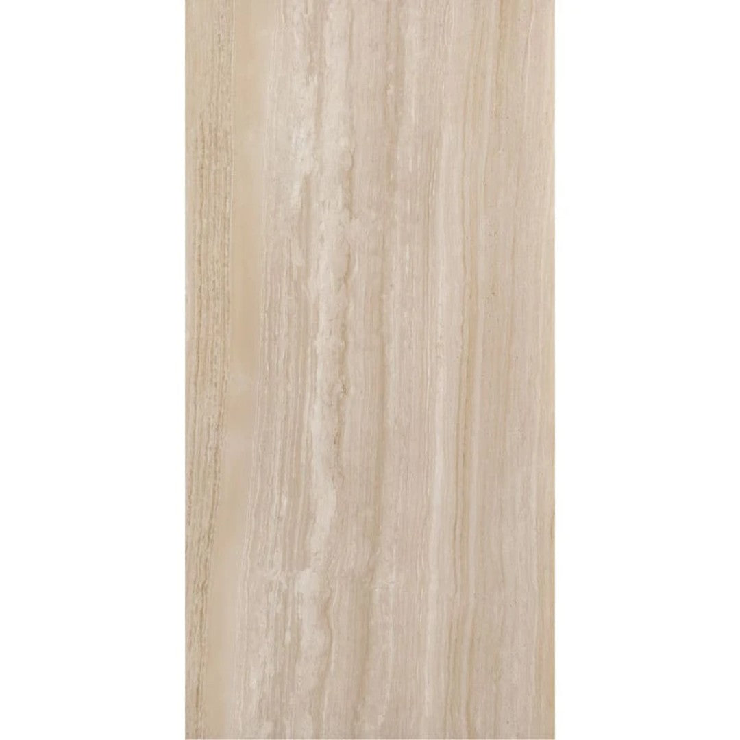 Flow Beige 60120 Porcelain Decor Large Format Tile