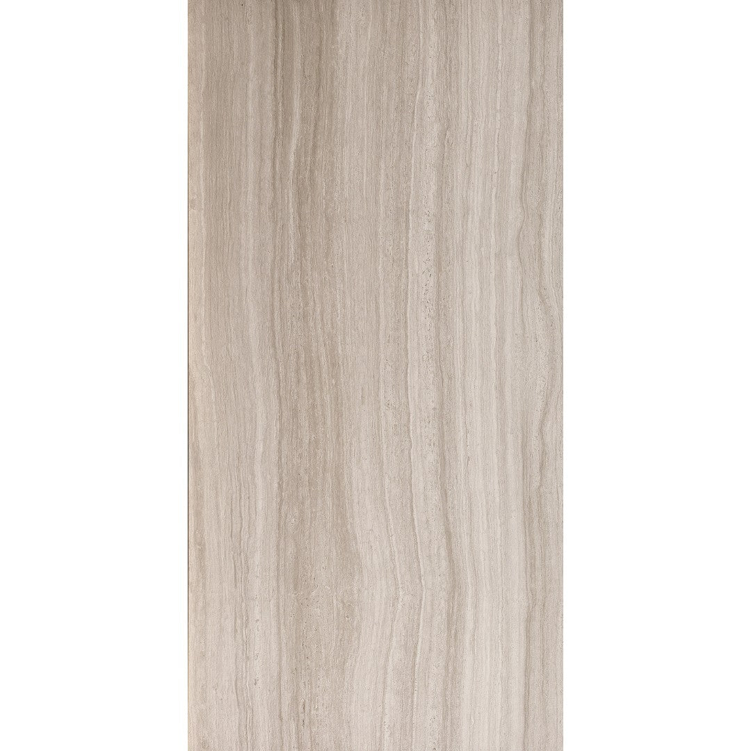Flow Greige 60120 Porcelain Decor Large Format Tile
