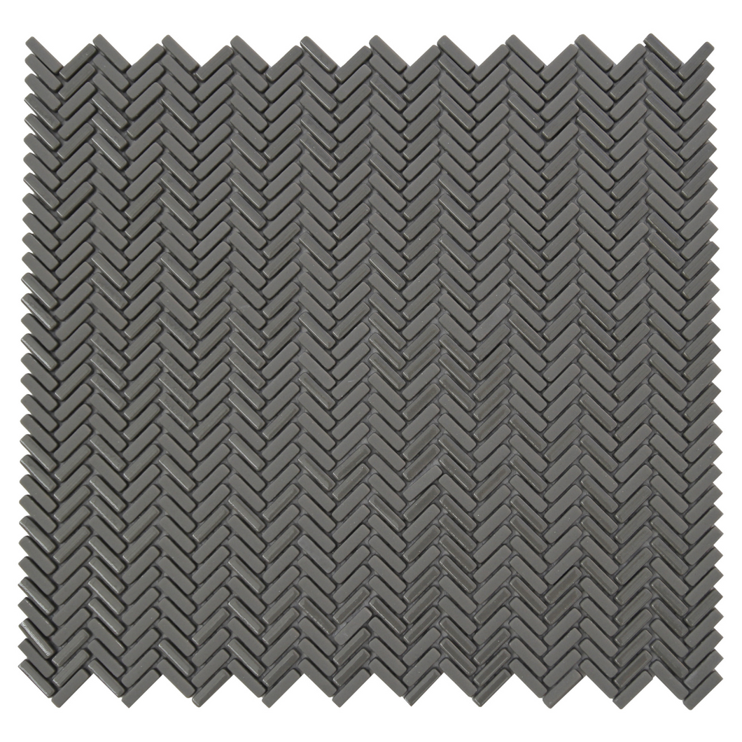 GS-6mm64 Nimbus Weave Recycled Glass Mosaic Decor Sheets