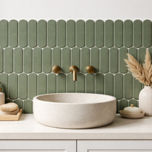 Load image into Gallery viewer, GS-CR178 Green Capsule Porcelain Decor Mosaics