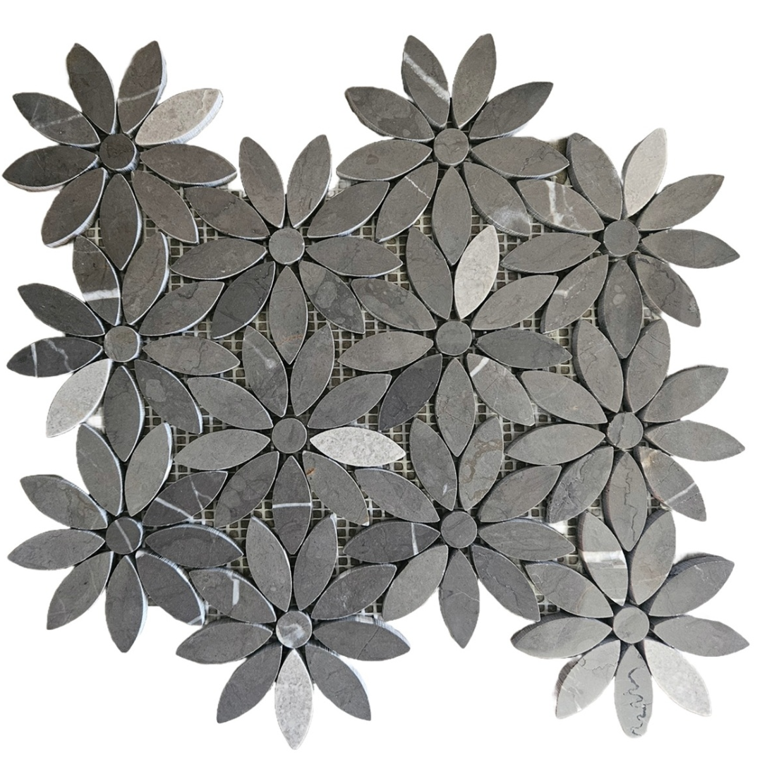 GS-ST88 Floral Marble Dusty Porcelain Decor Mosaics