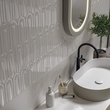 Load image into Gallery viewer, Gala Pearl Gloss Decor Tile