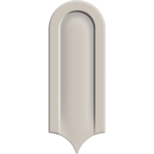 Load image into Gallery viewer, Gala Ivory Gloss Decor Tile