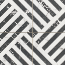 Load image into Gallery viewer, H44 Gatsby Dark Porcelain Decor Tile