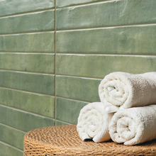 Load image into Gallery viewer, Graffiti Aquamarine Porcelain Decor Metro Matt Tile