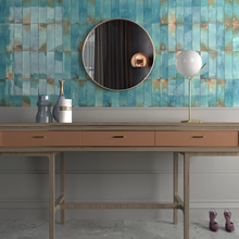 Load image into Gallery viewer, Granadella Subway Cielo Gloss Decor Tile