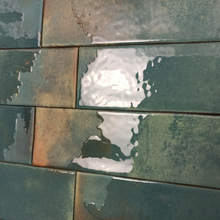 Load image into Gallery viewer, Granadella Subway Esmeralda Gloss Decor Tile