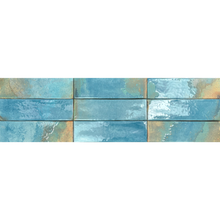 Load image into Gallery viewer, Granadella Subway Cielo Gloss Decor Tile