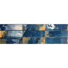 Load image into Gallery viewer, Granadella Subway Marino Gloss Decor Tile