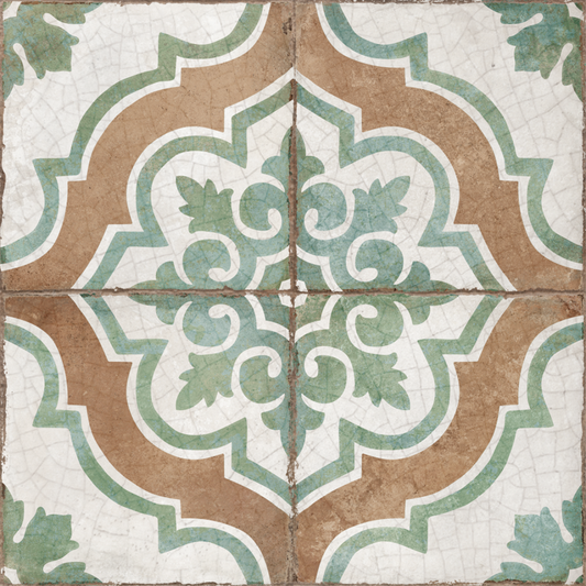 Habana Green Mix Matt Decor Tile