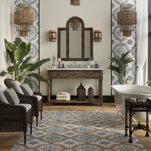 Load image into Gallery viewer, Habana Blue Mix Matt Decor Tile
