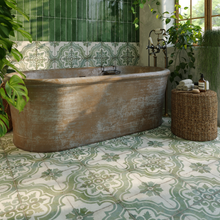 Load image into Gallery viewer, Habana Green Matt Decor Tile