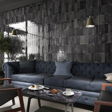 Load image into Gallery viewer, Hanoi Black Ash Metro Decor Tile
