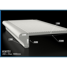 Load image into Gallery viewer, Kwela Ribbed Round Coping 200mm x 1000mm KW151