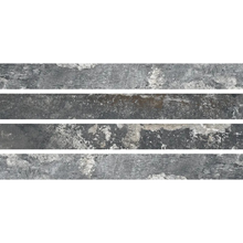 Load image into Gallery viewer, Kist Charcoal Porcelain Metro Decor Tile