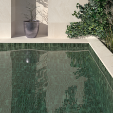 Load image into Gallery viewer, KitKat Grass Gloss Porcelain Decor Metro Tile