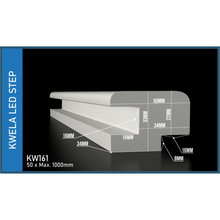 Load image into Gallery viewer, Kwela Stepedge LED Steptile 50mm x 1000mm KW161