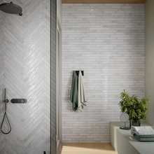 Load image into Gallery viewer, Life White Subway Decor Tile