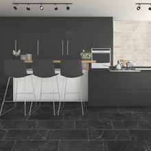 Load image into Gallery viewer, Livingstone Nero 3030 Decor Metro Tile