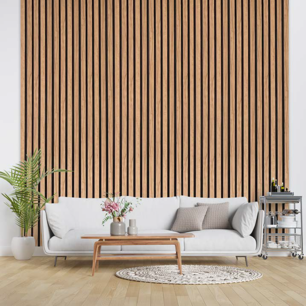 Wall Paneling Lux Line Maple