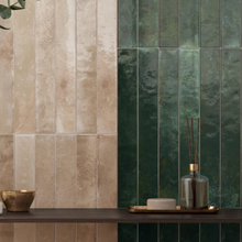 Load image into Gallery viewer, Bali Metro Almond Ceramic Decor Tile