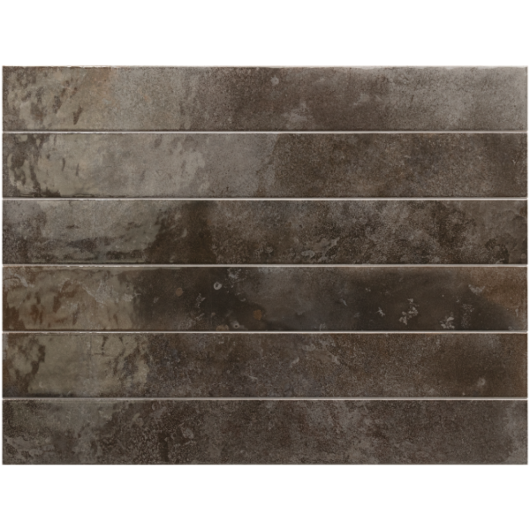 Bali Metro Black Hat Ceramic Decor Tile