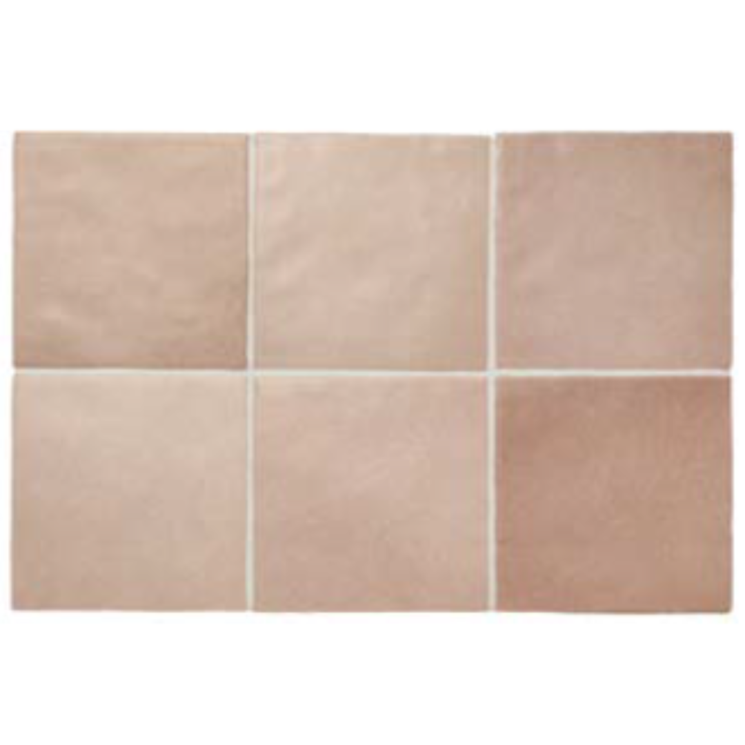 Magma Coral Pink Square Decor Tile