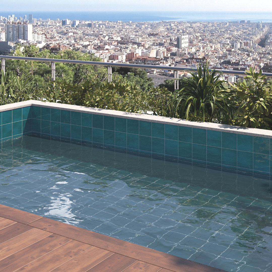 Spa Manacor Glacier Gloss Porcelain Decor Tile