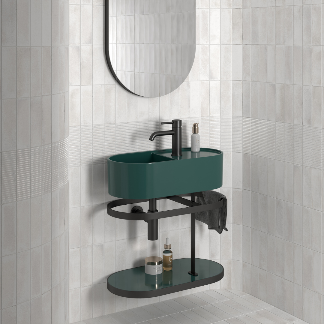 Raku White Porcelain Decor Metro Matt Tile