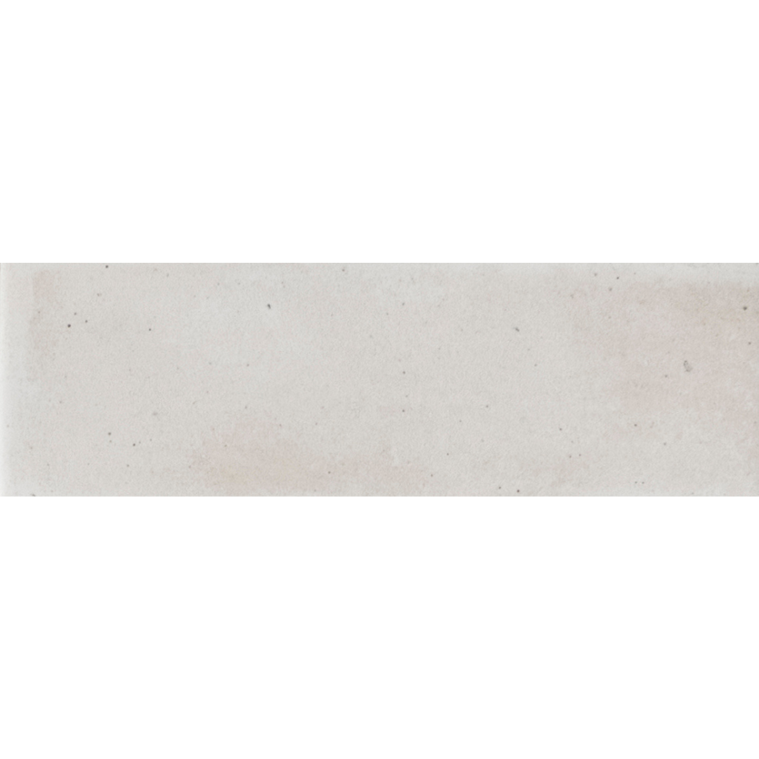 Raku White Porcelain Decor Metro Matt Tile