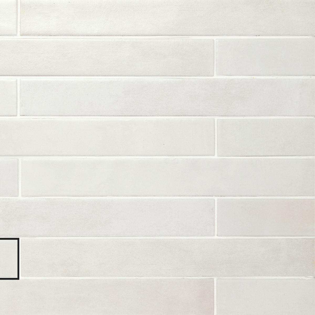 Sorbetto White Satin Subway Decor Tile