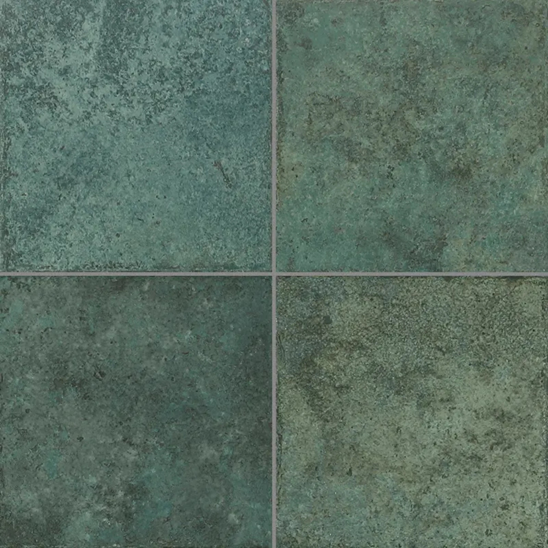 Tahiti Emerald Matt Porcelain Decor Anti-Slip Tile