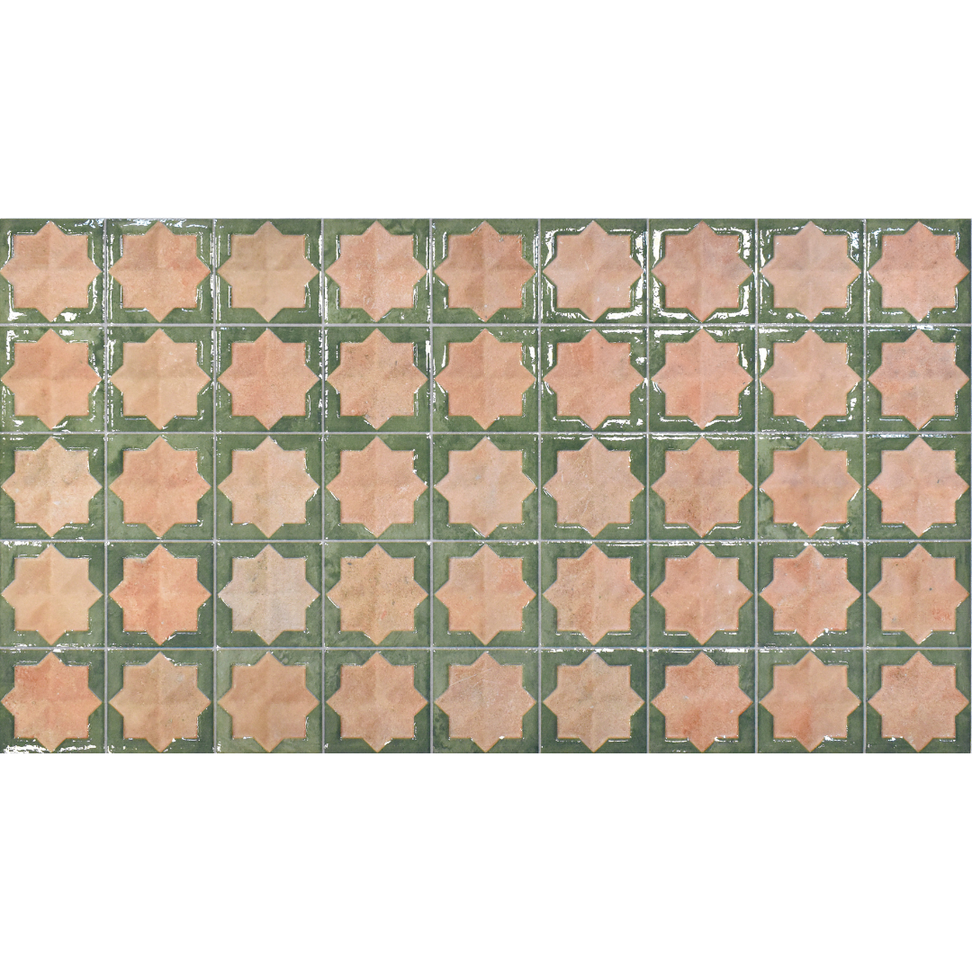 Tetuan Cotto Emerald Decor Tile