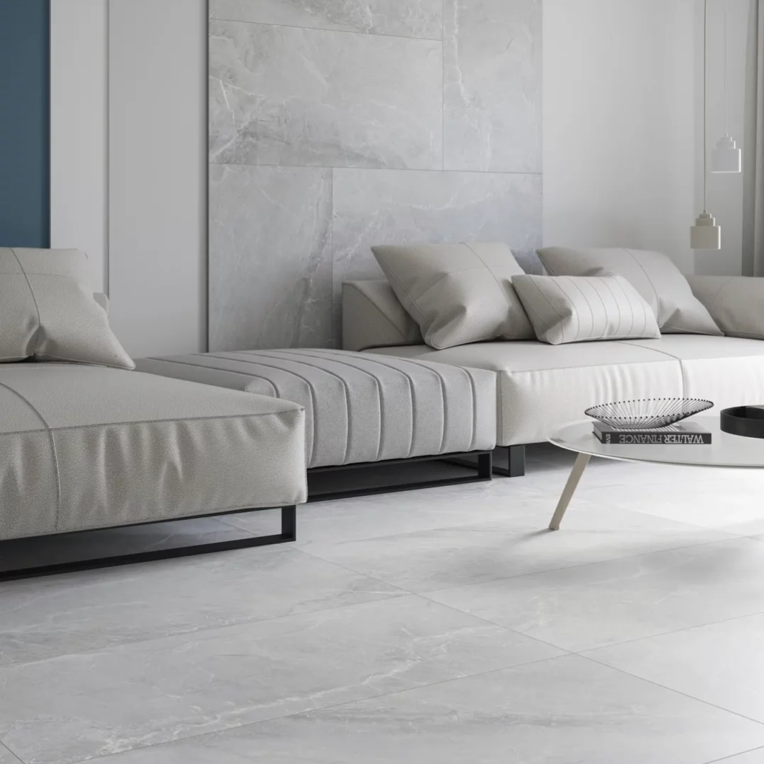 Tioga 12 Grey 6060 Porcelain Decor Tile