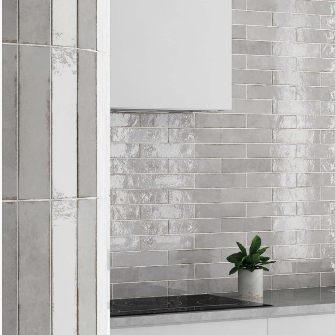 Tribeca Grey Whisper Metro Porcelain Decor Tile