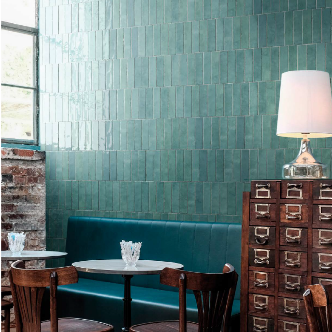 Tribeca Water Colour Metro Porcelain Decor Tile