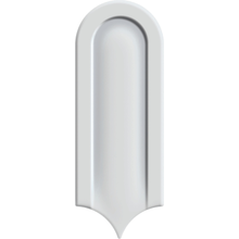 Load image into Gallery viewer, Gala White Gloss Decor Tile