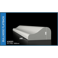 Load image into Gallery viewer, Kwela Flatback Bullnose Coping 55mm x 1000mm KW001
