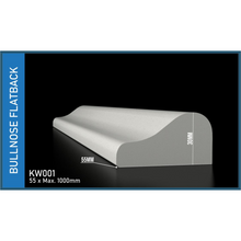 Load image into Gallery viewer, Kwela Flatback Bullnose Coping 55mm x 1000mm KW001
